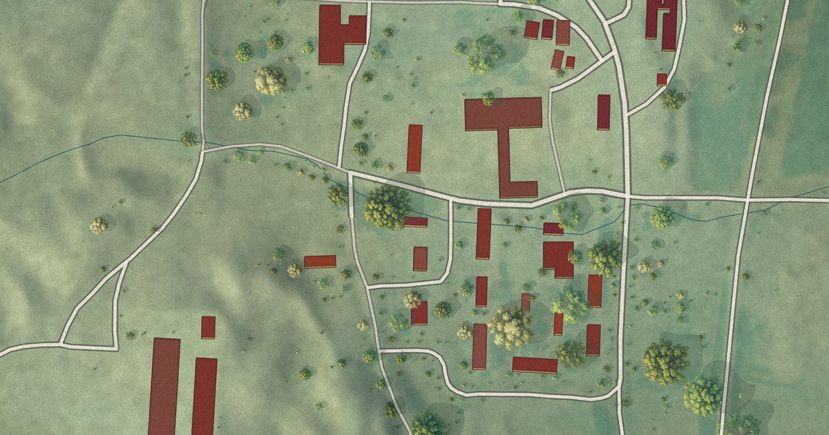 Map of Rockport Colony, South Dakota in 2026