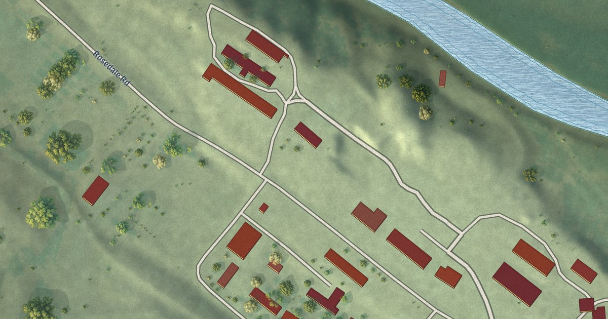 Map of Rosedale Colony, South Dakota in 2026