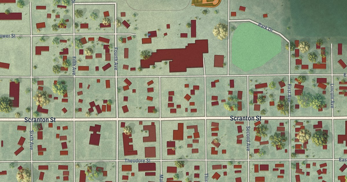 Map of Selby, South Dakota in 2026