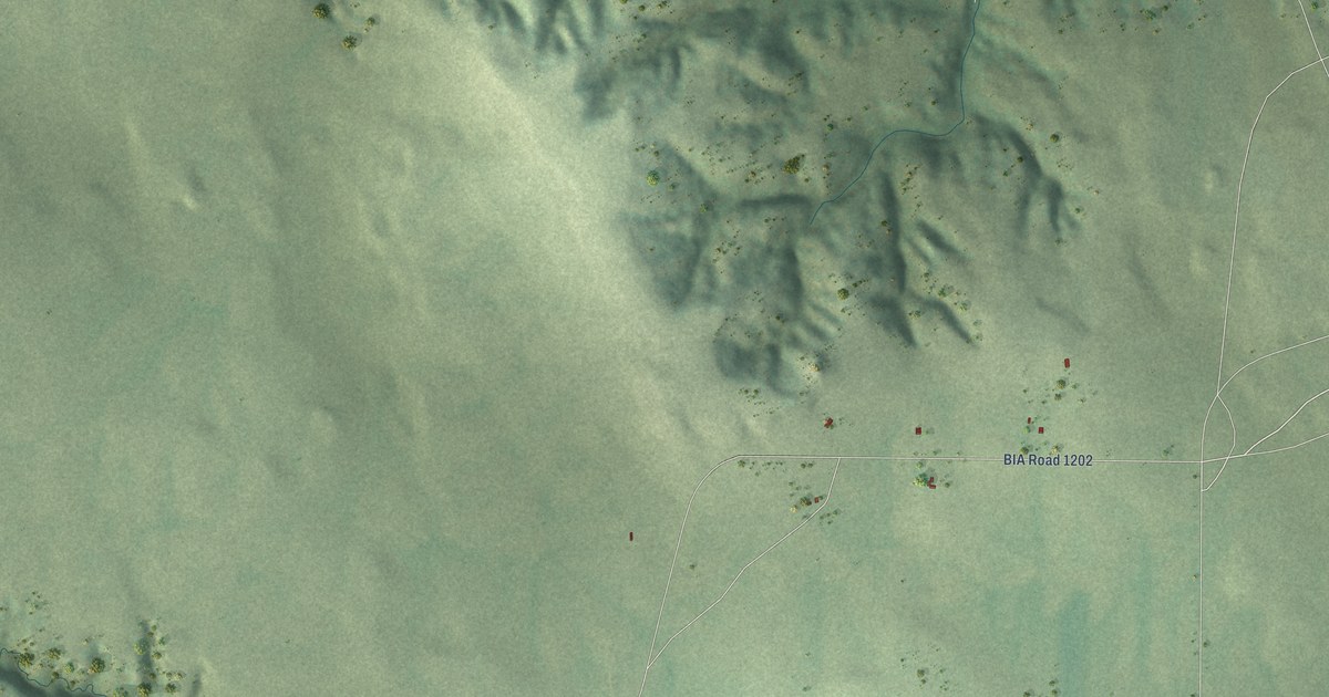 Map of Spring Creek, South Dakota in 2026