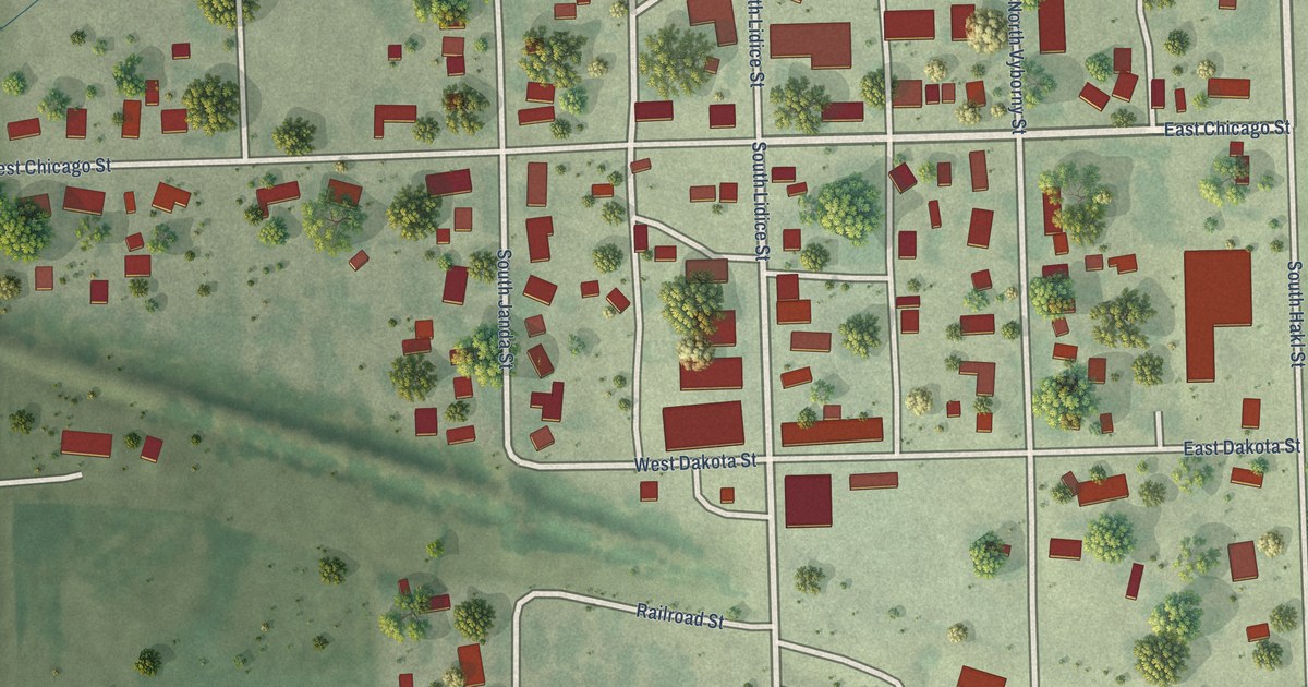 Map of Tabor, South Dakota in 2026
