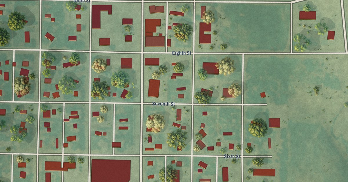 Map of Timber Lake, South Dakota in 2026
