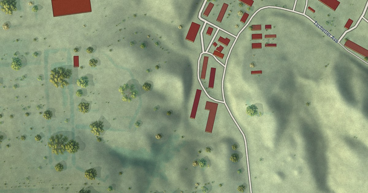 Map of Tschetter Colony, South Dakota in 2026