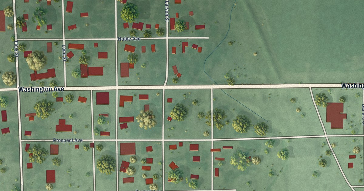 Map of Veblen, South Dakota in 2026