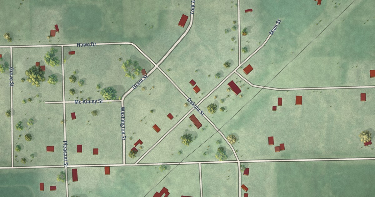 Map of Vienna, South Dakota in 2026