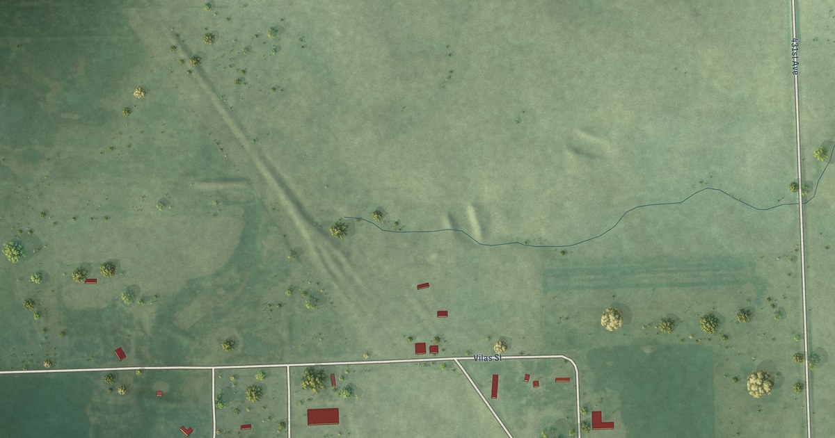 Map of Vilas, South Dakota in 2026