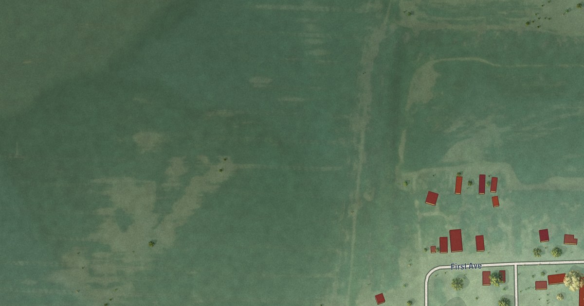 Map of Waverly, South Dakota in 2026