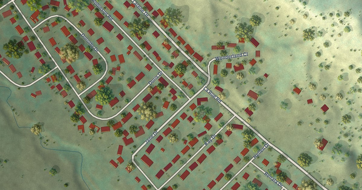 Map of Wonderland Homes, South Dakota in 2026