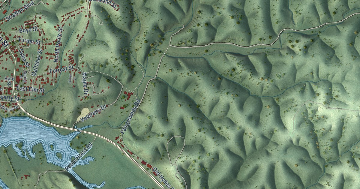 Map of Ashland City, Tennessee in 2026