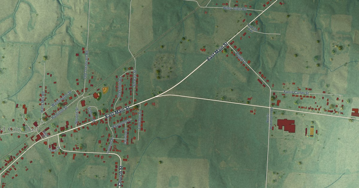Map of Atwood, Tennessee in 2026