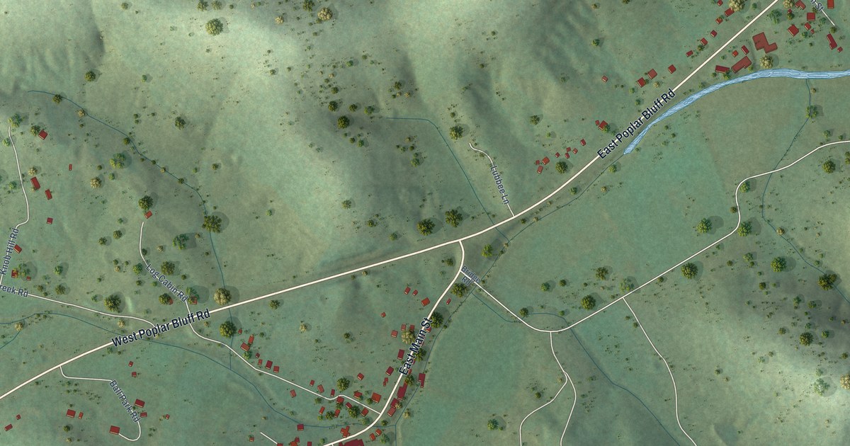 Map of Auburntown, Tennessee in 2026