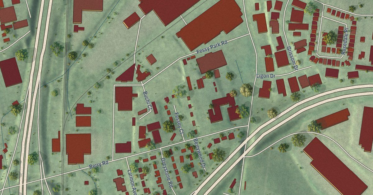 Map of Berry Hill, Tennessee in 2026