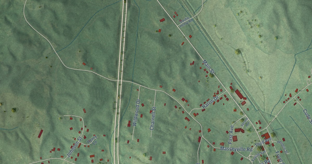 Map of Bethel Springs, Tennessee in 2026