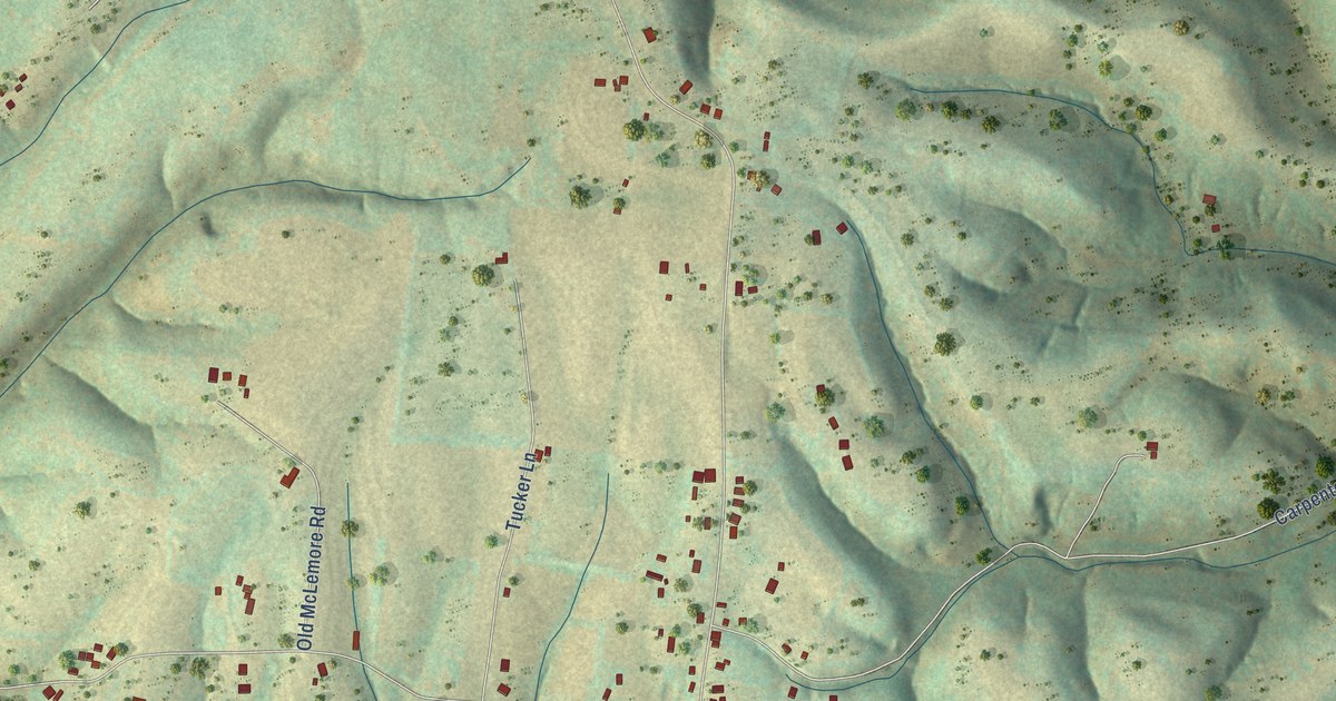 Map of Blanche, Tennessee in 2026