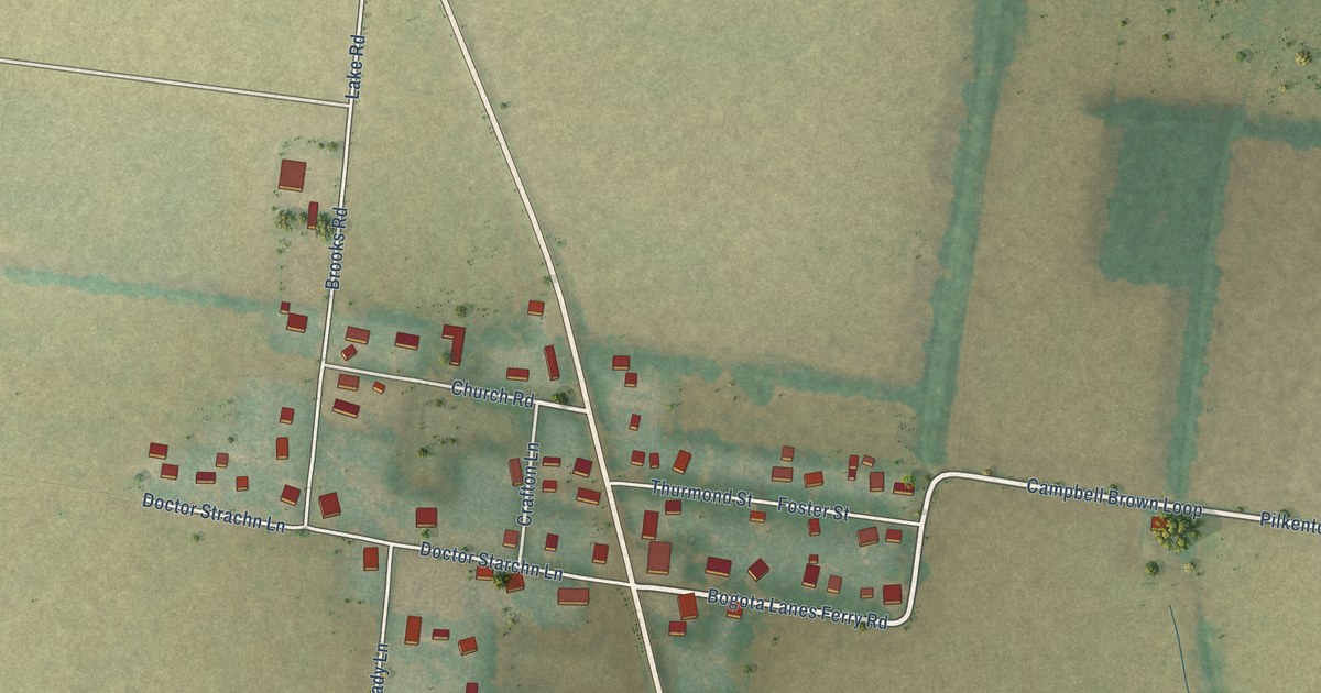 Map of Bogota, Tennessee in 2026