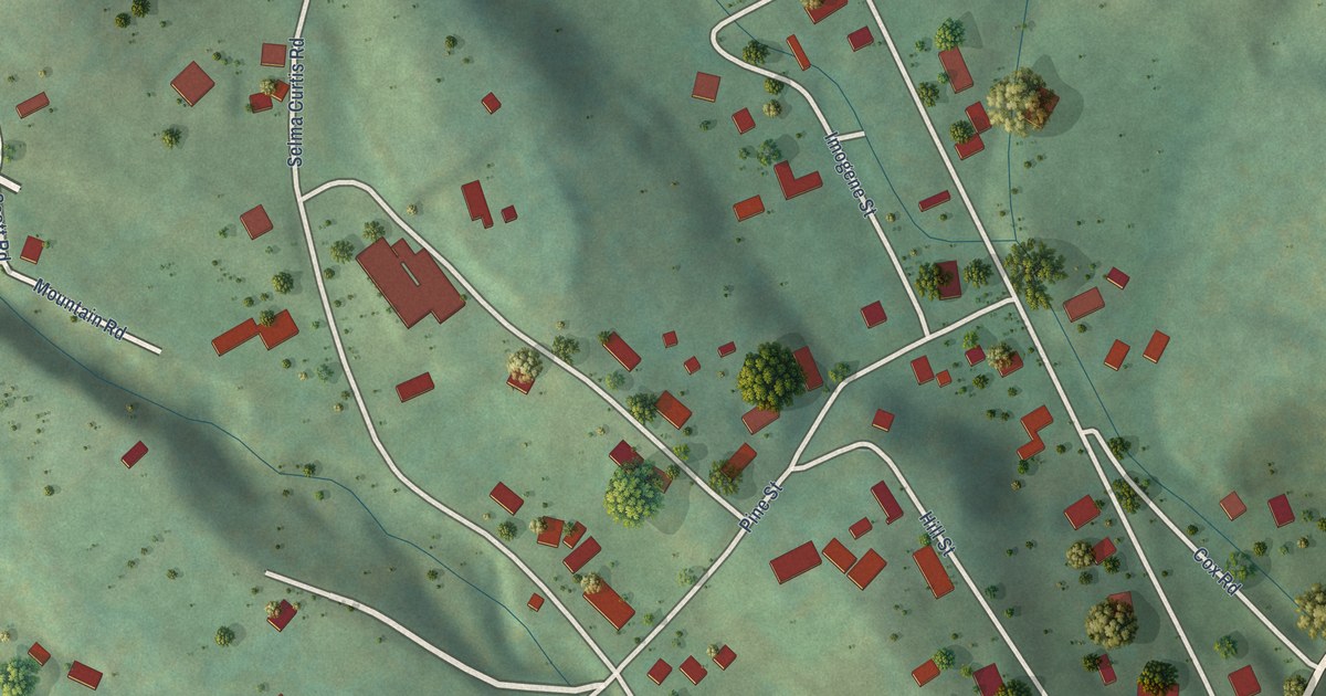 Map of Butler, Tennessee in 2026