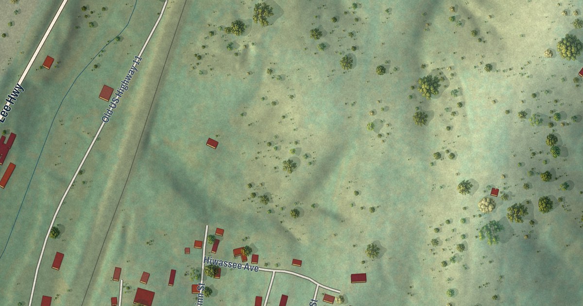 Map of Calhoun, Tennessee in 2026