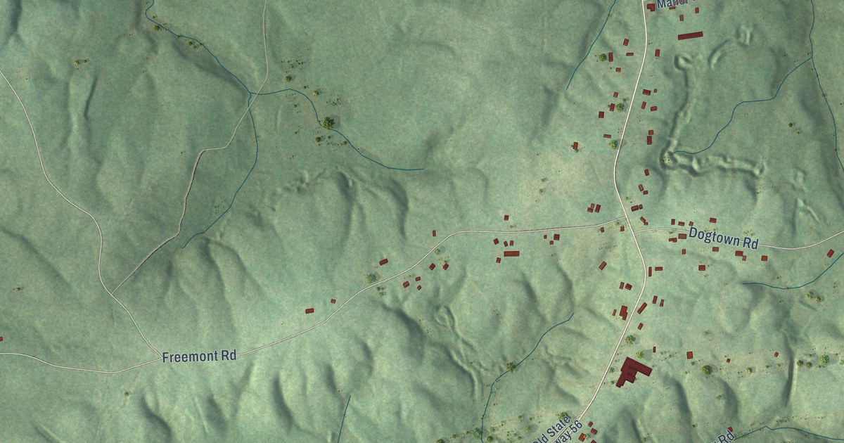 Map of Coalmont, Tennessee in 2026