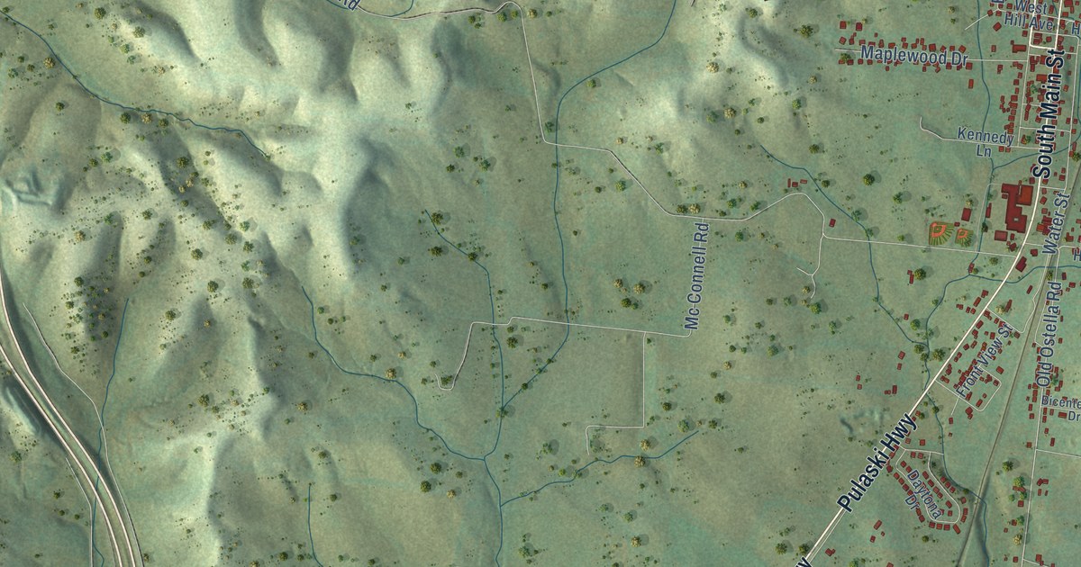Map of Cornersville, Tennessee in 2026