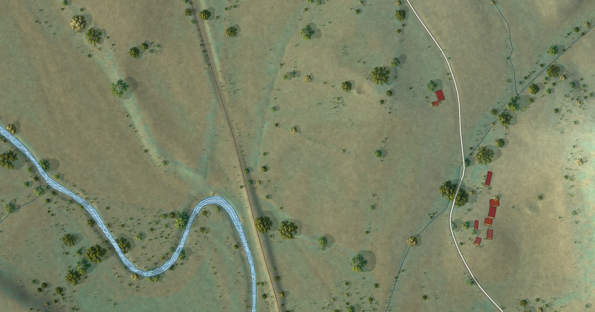 Map of Dellrose, Tennessee in 2026