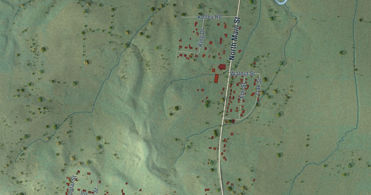 Map of Eagleville, Tennessee in 2026