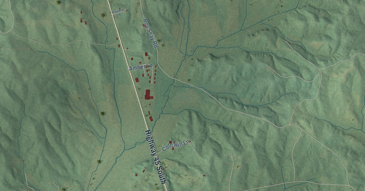 Map of Eastview, Tennessee in 2026