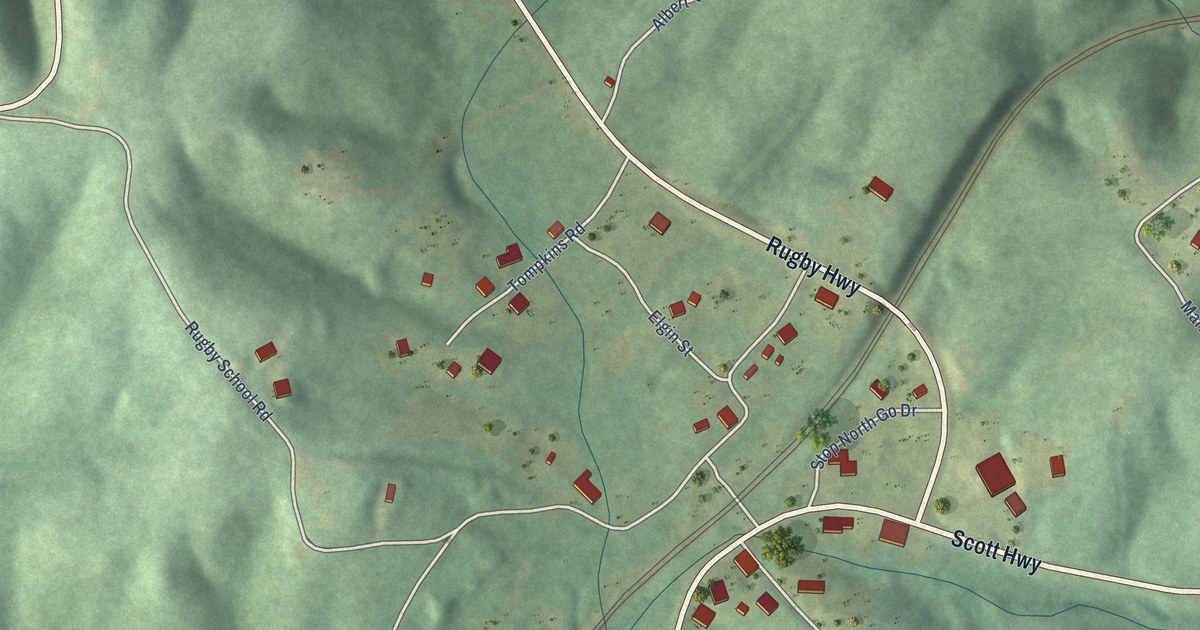 Map of Elgin, Tennessee in 2026