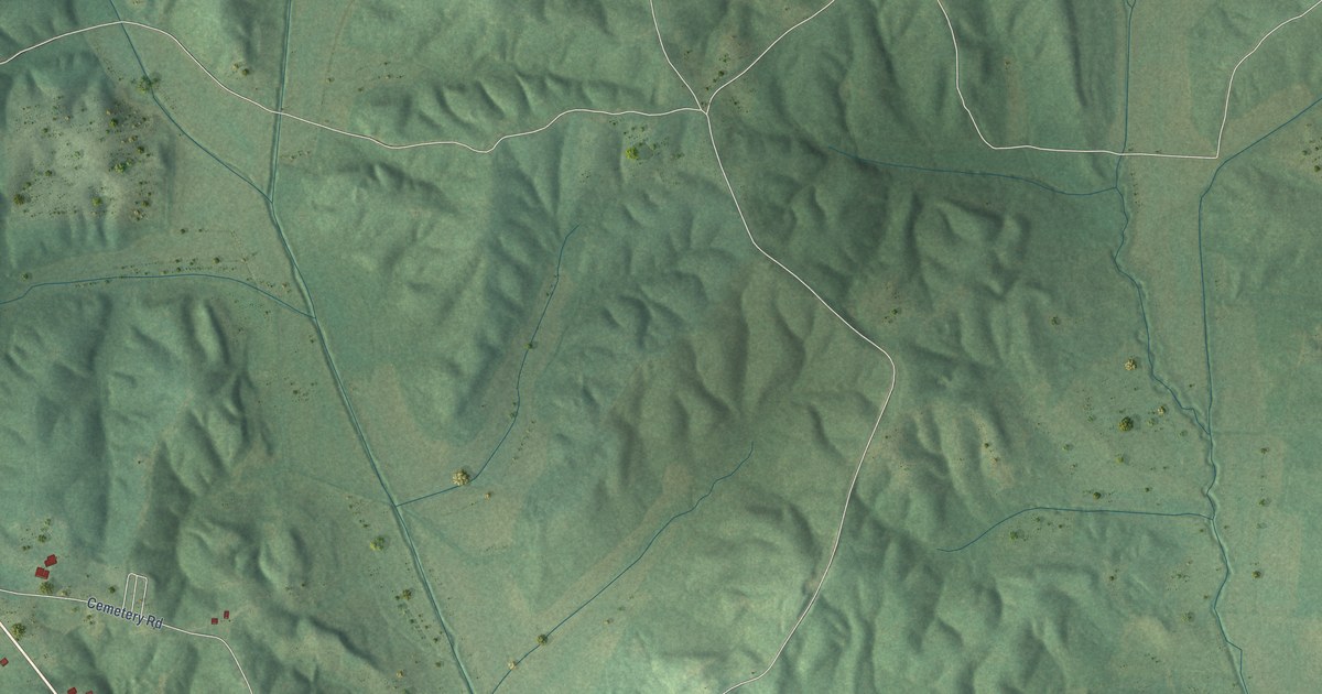 Map of Enville, Tennessee in 2026