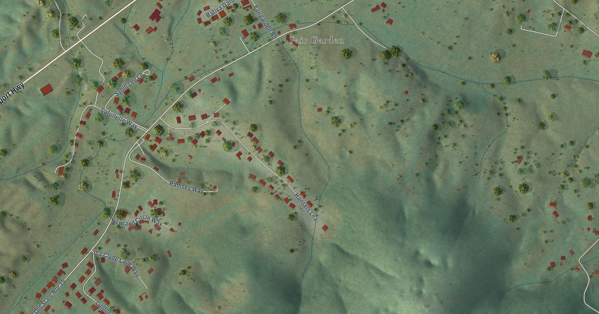 Map of Fairgarden, Tennessee in 2026