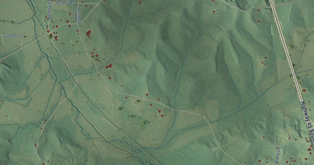 Map of Guys, Tennessee in 2026
