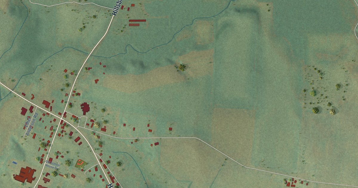 Map of Hillsboro, Tennessee in 2026