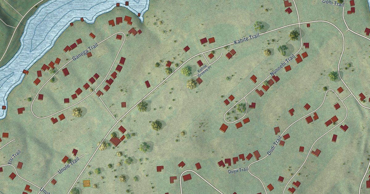 Map of Kahite, Tennessee in 2026