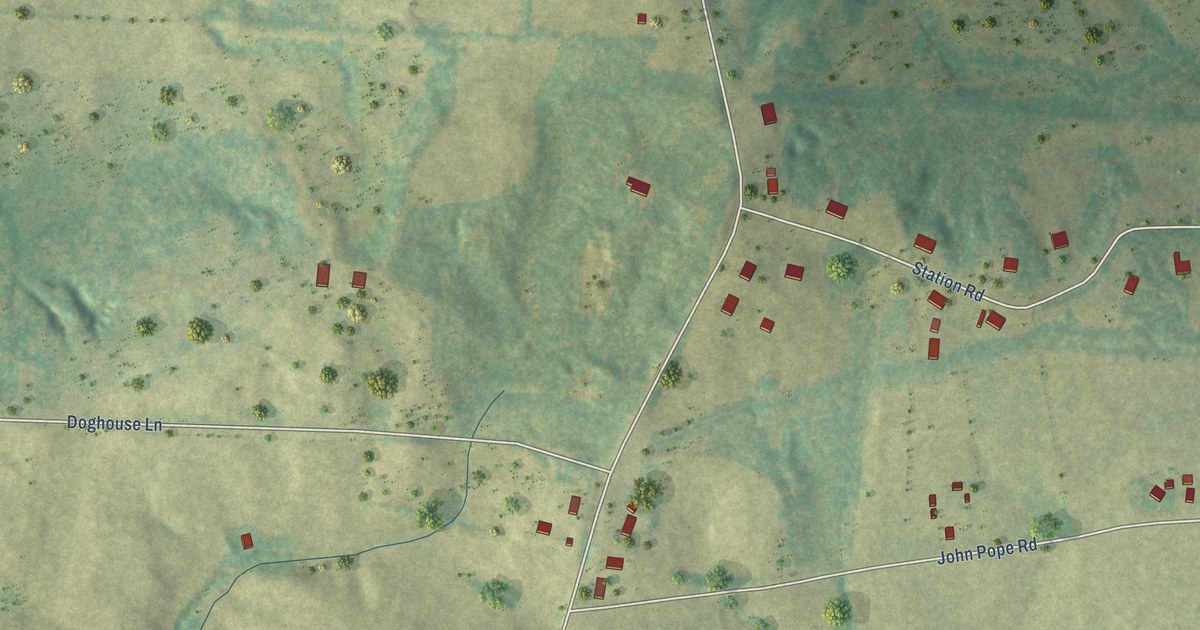 Map of Luray, Tennessee in 2026