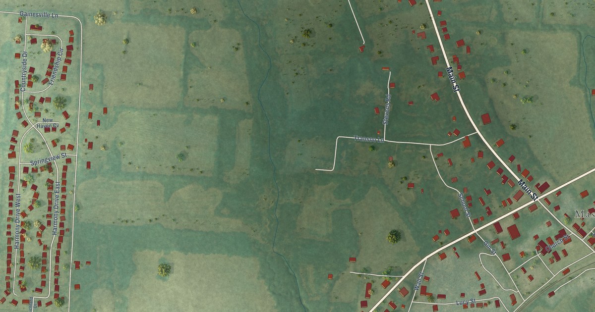 Map of Mason, Tennessee in 2026