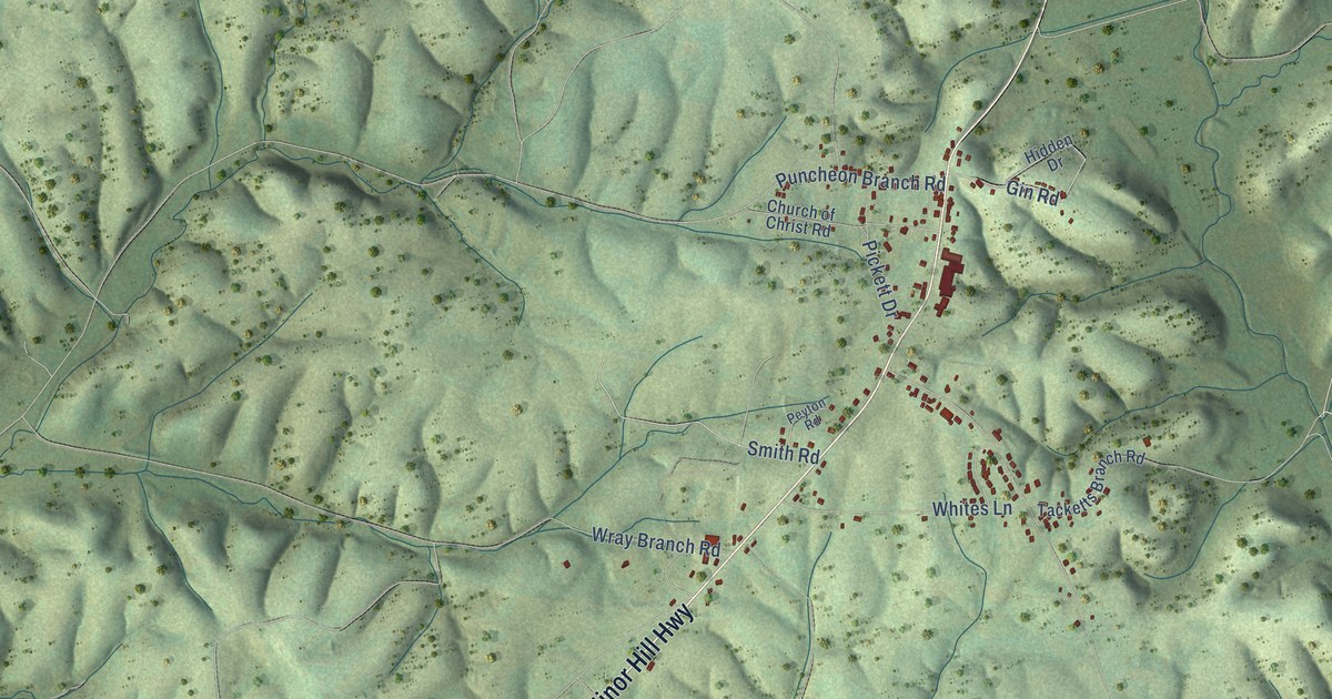 Map of Minor Hill, Tennessee in 2026