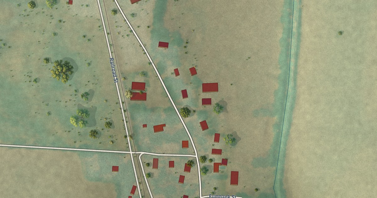 Map of Miston, Tennessee in 2026