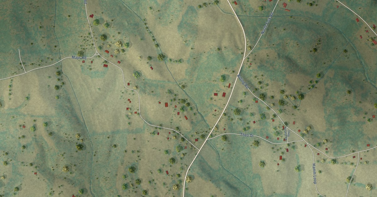 Map of Morris Chapel, Tennessee in 2026