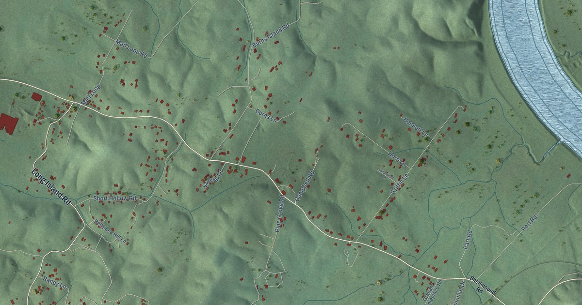 Map of New Hope, Tennessee in 2026