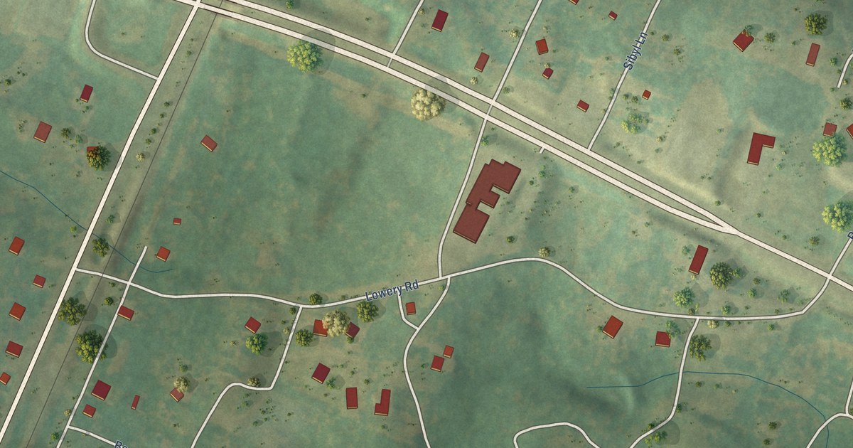 Map of Ocoee, Tennessee in 2026