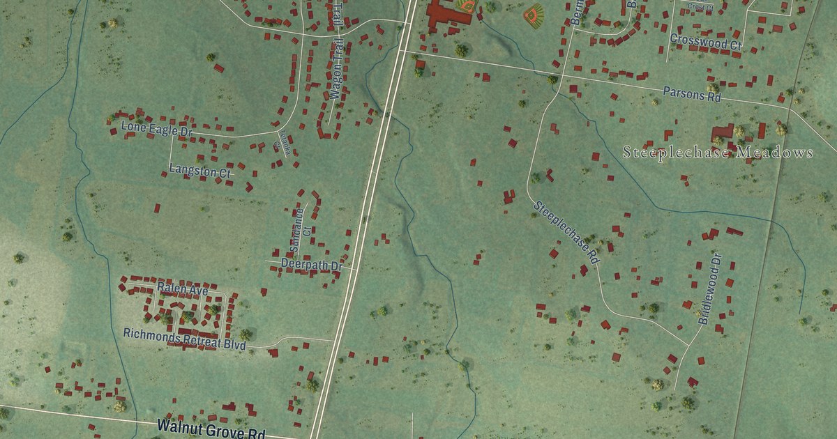 Map of Christiana, Tennessee in 2026