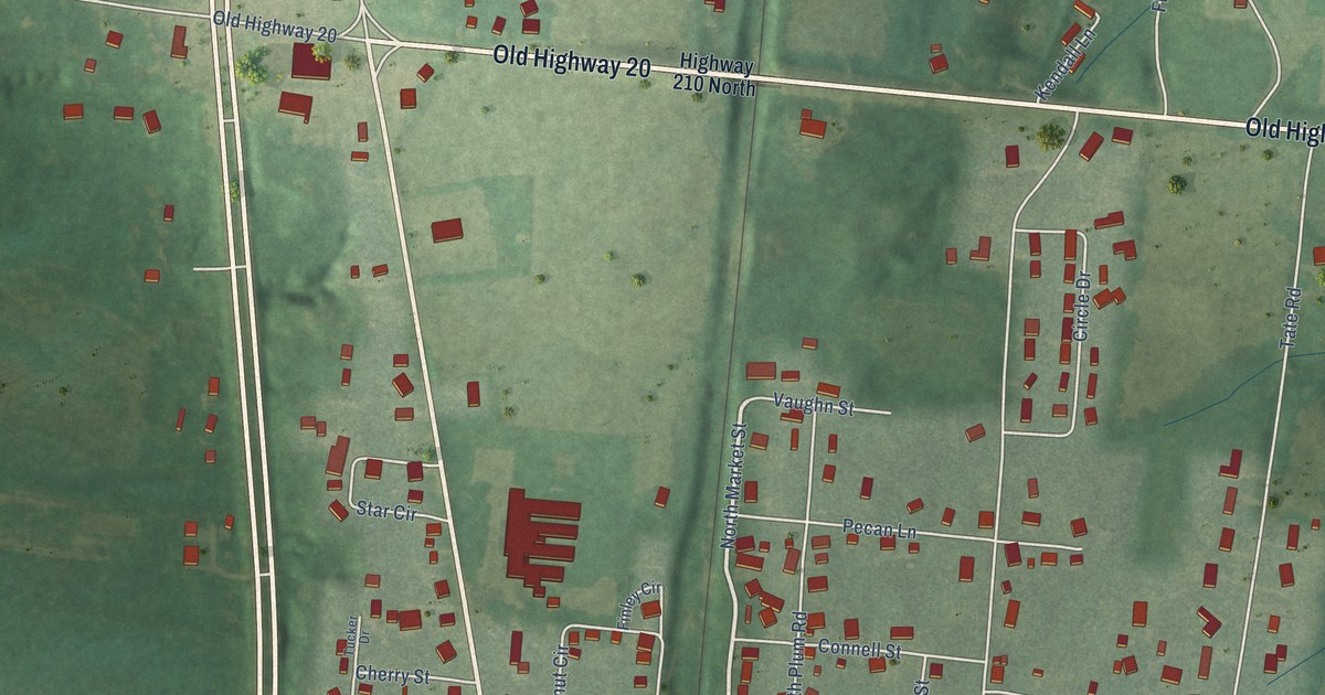 Map of Fowlkes, Tennessee in 2026