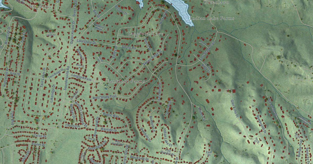 Map of Green Hill, Tennessee in 2026