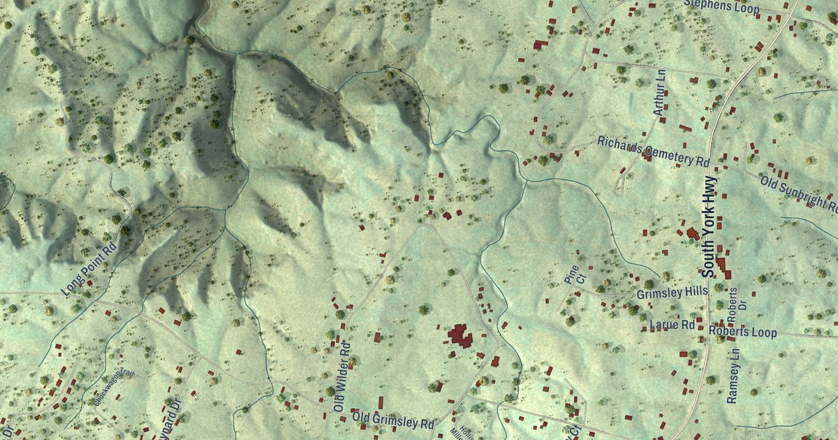 Map of Grimsley, Tennessee in 2026