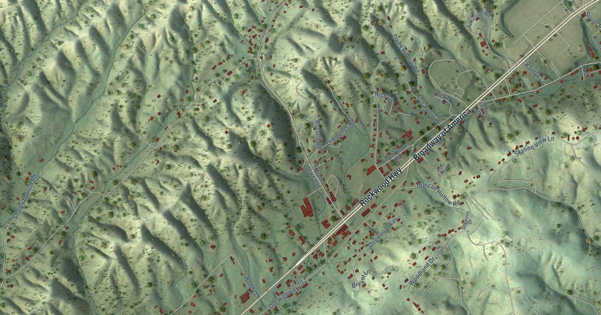 Map of Midtown, Tennessee in 2026