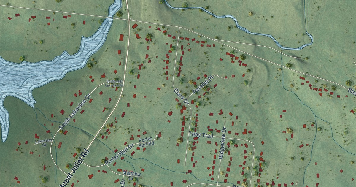 Map of Rural Hill, Tennessee in 2026