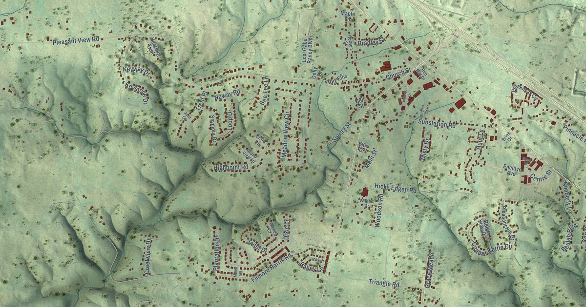 Map of Pleasant View, Tennessee in 2026