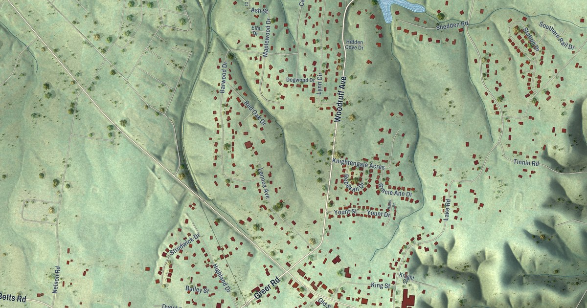 Map of Ridgetop, Tennessee in 2026