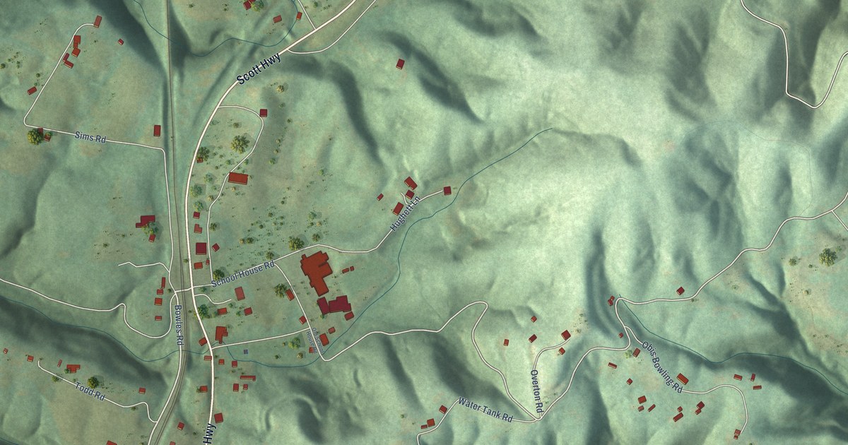 Map of Robbins, Tennessee in 2026