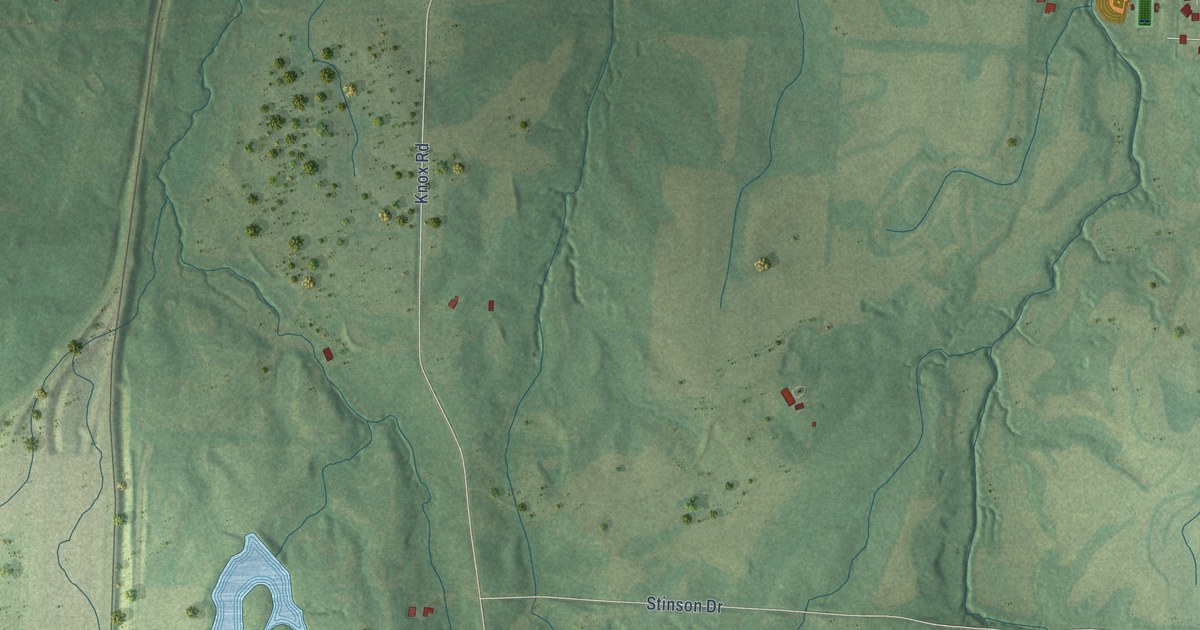 Map of Rossville, Tennessee in 2026