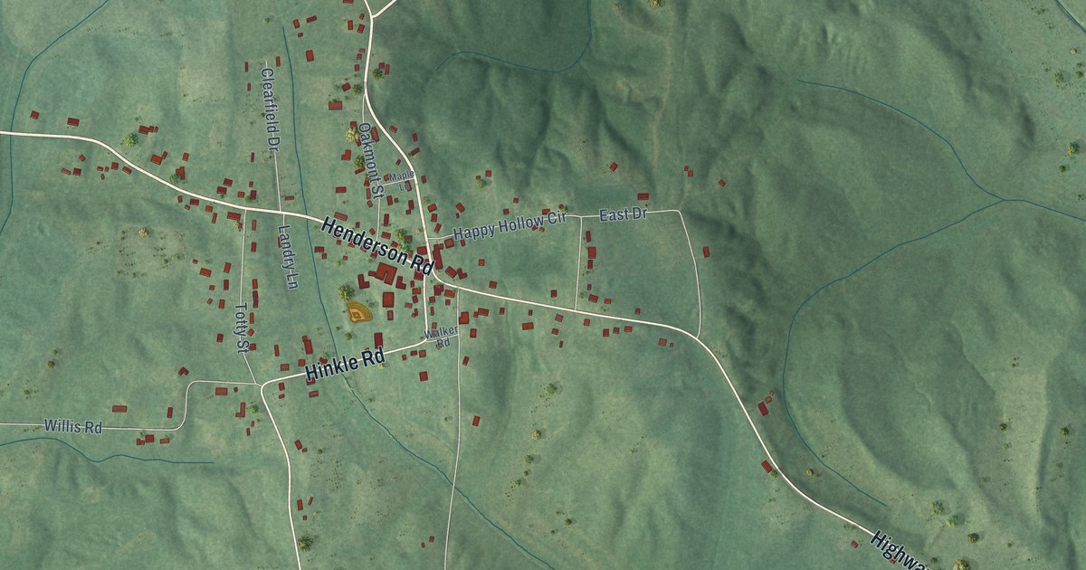 Map of Sardis, Tennessee in 2026